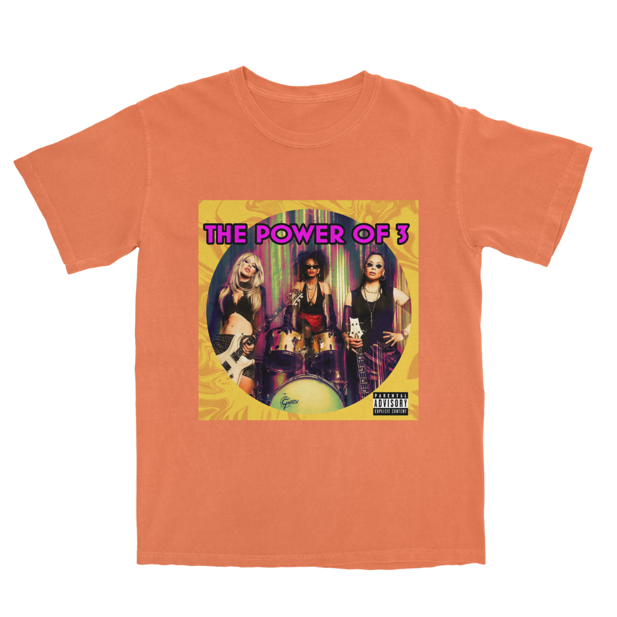Album Tee (Orange)